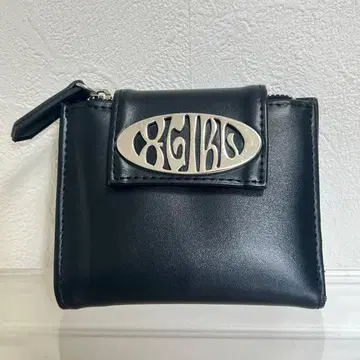 X-girl METAL OVAL LOGO BUCKLE WALLET