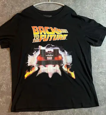 백 투 더 퓨처 티셔츠 구제 의류 2XL 공식 레어