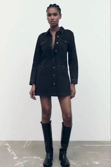 ZARA 데님 원피스