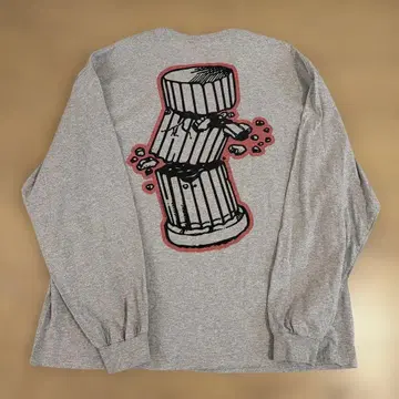 아와시마 머슬 클럽 AMC 롱 T 그레이 XXL