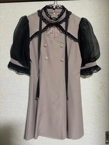 ROJITA 데콜테 라인 하이넥 원피스