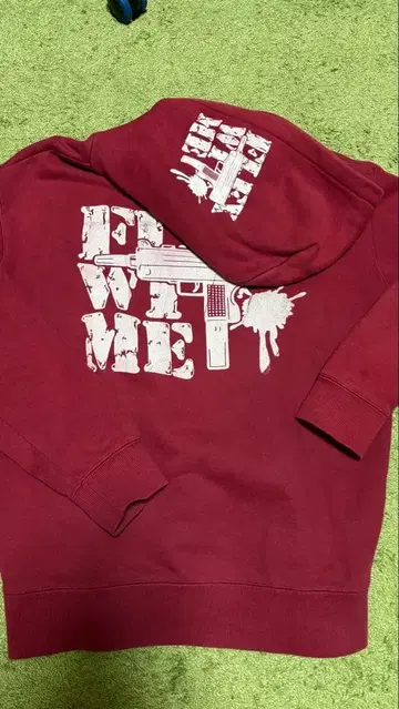 flexwime 후드티 빨간색