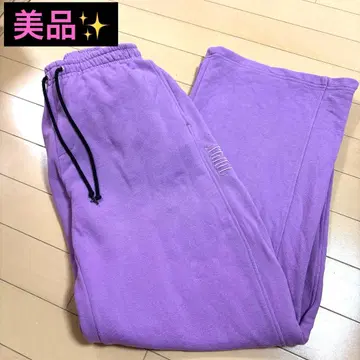 엑스걸 스웨트 팬츠 퍼플 M 사이즈