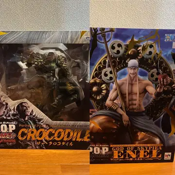 POP MAXIMUM 원피스 피규어 크로커다일 에넬 2체 세트