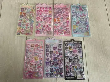 산리오 봉봉 드롭 씰 7개 세트