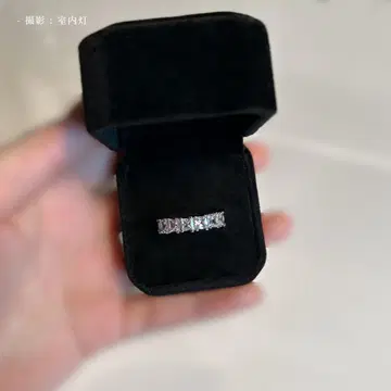 유품 정리 앤티크 빈티지 에메랄드컷 풀이터니티 다이아몬드