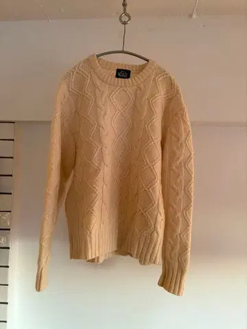 Woodrich 케이블 니트 XL 스웨터 구제 의류 빈티지