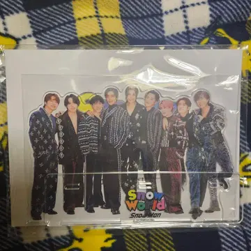 SnowMan 아크릴 스탠드 집합 Snow World 아크릴 스탠드 전원