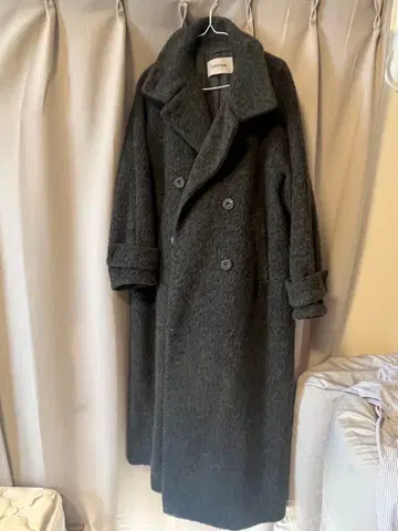 COCO DEAL 다크 그레이 롱 코트 사이즈 1