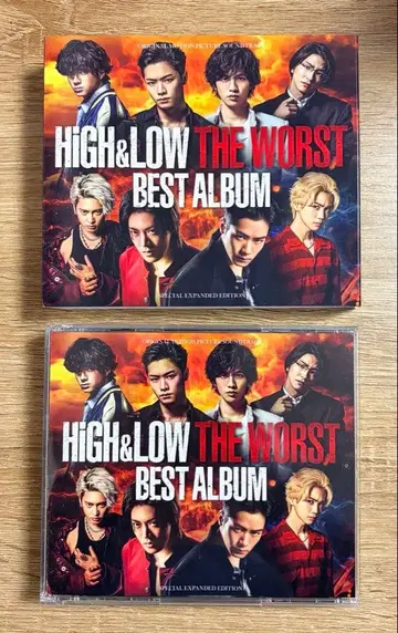 HIGH&LOW THE WORST 베스트 앨범 외 굿즈 세트