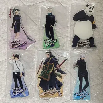 주술회전 제일복권 아크릴 스탠드 컴프 세트 극장판 주술회전0