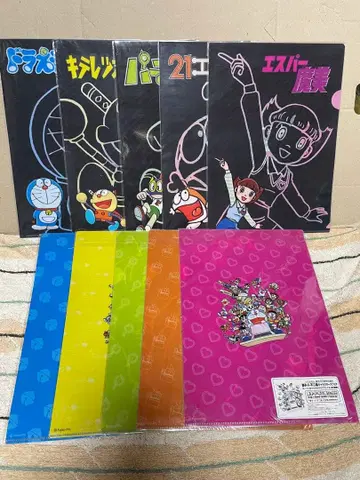 후지코 F 후지오 캐릭터 로손 클리어 파일 전 5종 x 2세트