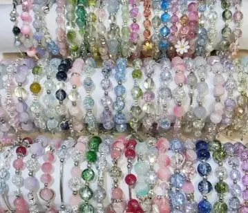 미스터리 팩 비즈 팔찌 랜덤 10개 + moreBags