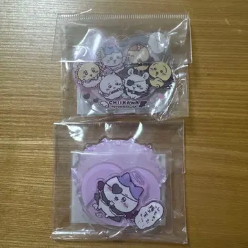 치이카와 천사 악마 레이어 아크릴 스탠드 타천 하트 세트