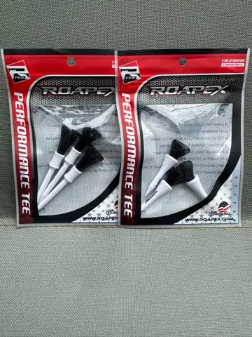 ROAPEX 티 75mm&50mm 2팩 화이트