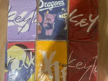 KEYTALK 미개봉 새상품 페이스 타월 6종 세트