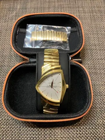 케이스 포함 정품 해밀턴 Hamilton 벤츄라 모델번호: H243010