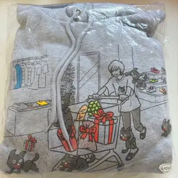 키요 키요 고양이 후드티