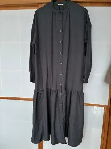 사만다 모스모스 블루 티어드 원피스 새상품급