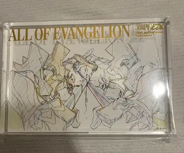 초호기 VS 제13호기 금박 아크릴 블록 ALL OF EVANGELION