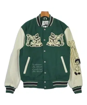 BASKETCASE 바시티 자켓 남성용