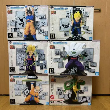 드래곤볼 제일복권 40주년 제2탄 피규어상 컴프 세트