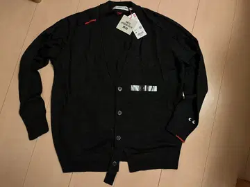 유니클로 x 아냐 힌드마치 메리노 오버 사이즈 넥 가디건 M