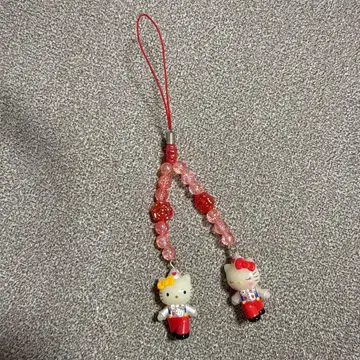 지역 한정 키티 오사카 한정 오사카 키티 사랑 이야기 스트랩