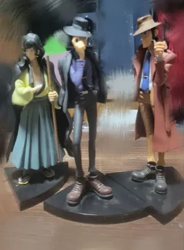 루팡 3세 지겐 다이스케 이시카와 고에몬 제니가타 헤이지 피규어