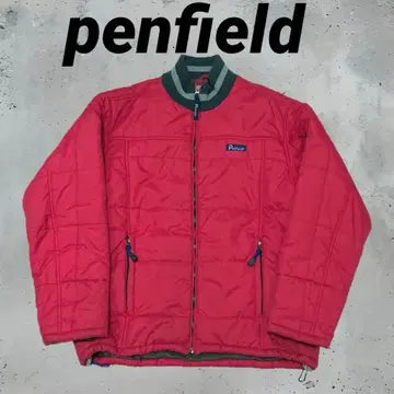 penfield 아웃도어 패딩 자켓 레드 드로우 코드 L 사이즈