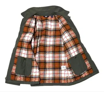 컨디션 최상 랜즈 엔드 자켓 플리마 로프트 카키