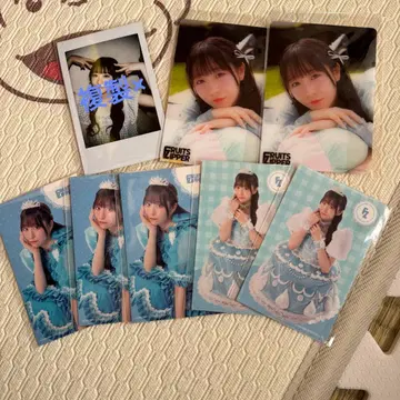 FRUITSZIPPER 스키쿠지 마나카 마나 8종 세트