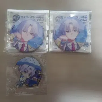 에이트리 캔뱃지 대흑가불가 애니카페 아크릴 스탠드