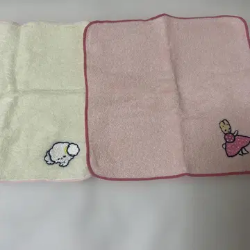 새상품 산리오 코기뮤, 마론 크림 핸드 타월