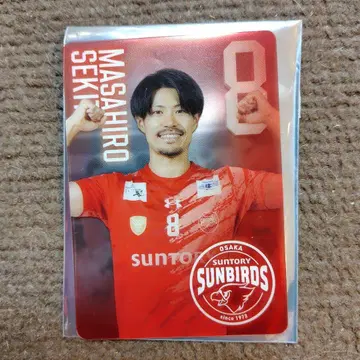 산토리 선버즈 클리어 카드 세키타 세이다이