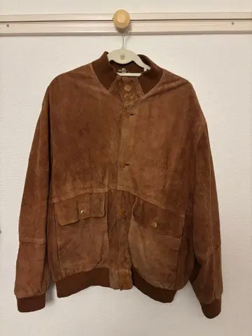 발스타형 자켓 가죽 스웨이드