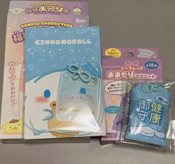 복복 부적풍 아크릴 키링 시크릿 부적 마스코트 시나모롤