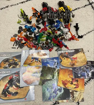 레고 바이오니클 BIONICLE 다수 부품 모음