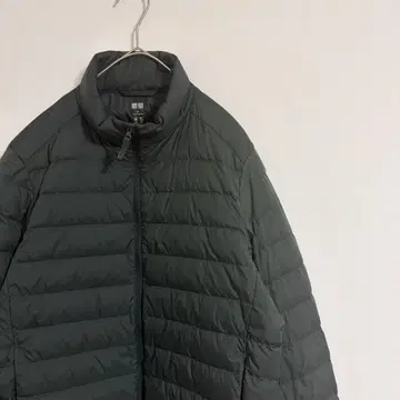 새상품급 유니클로 울트라 라이트 다운 자켓 카키 사이즈 M