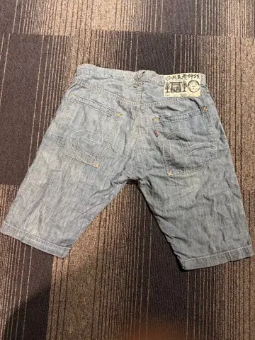 evisu 숏팬츠 w34 2개 세트