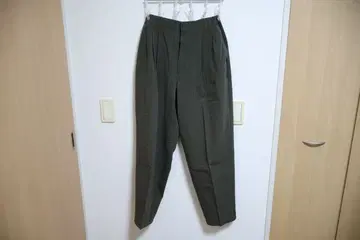 남성용 멋진 슬랙스 카키