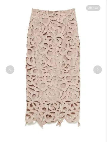 미사용 새상품 CELFORD 리본 레이스 스커트
