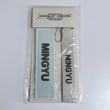SEVENTEEN 새상품 민규 RIGHT HERE 와펜 스트랩