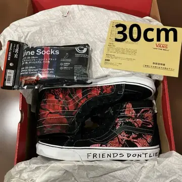 새상품 반스 기묘한 이야기 스케이트 하이 vans 덤 포함