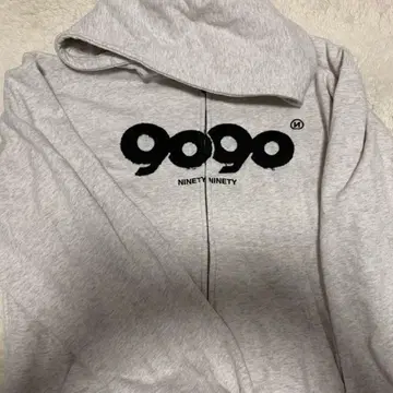 9090 지퍼 후드티