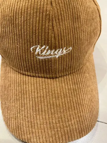 류큐 골든 킹스 브라운 코듀로이 캡