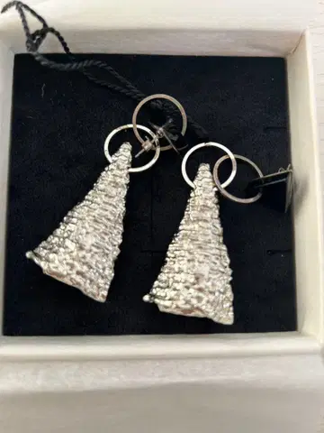 beautiful people 실버 귀걸이