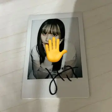 MiDORiKO EMPiRE 사인 포함 폴라로이드