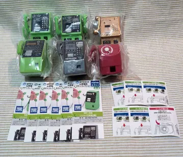 NTT동일본 공중전화 가챠 컬렉션 전 6종 세트