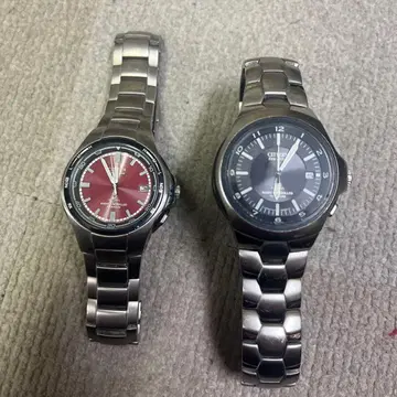 시티즌 아테사 전파 솔라 A412-T003265,003541 정크